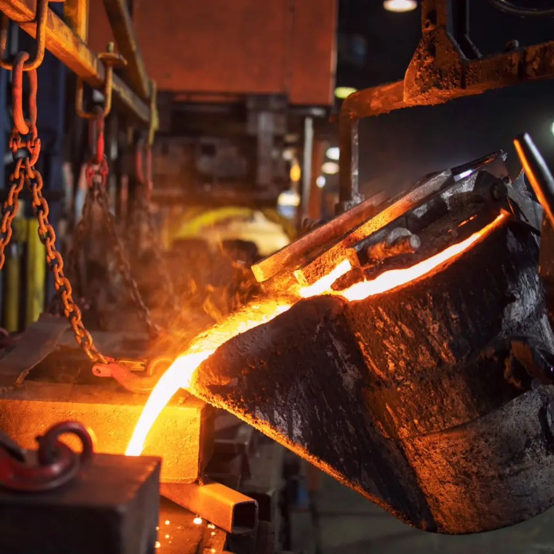 Rodamientos en la industria de acero y fundición